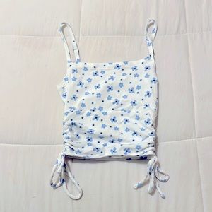 Hollister Double Cinch Floral Tank top